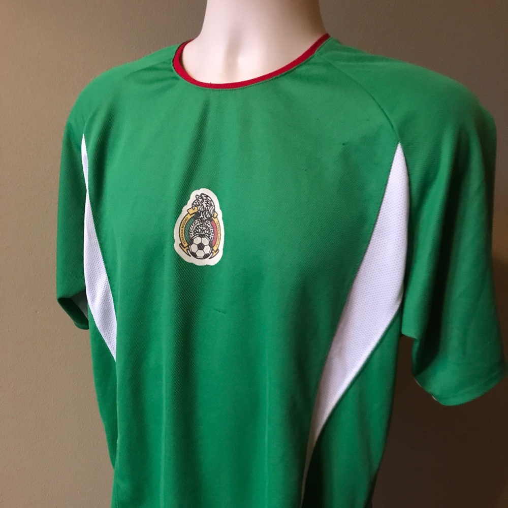 NIKE México (L) Green Futbol Soccer Jersey